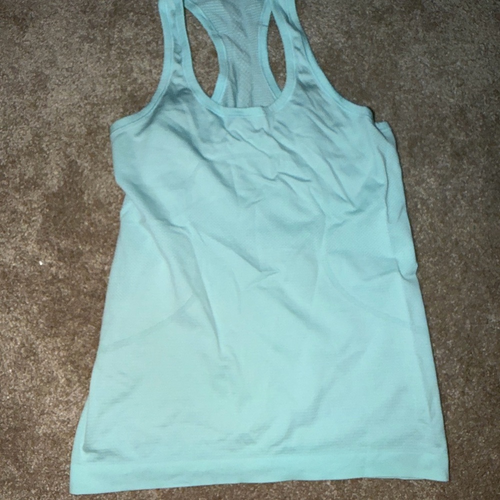 Women's Light Blue Swiftly Tech Tank Top